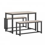S&ouml;&ouml;gilaud ja toolid komplekt 110x58x74