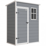 Aknaga aiakuur 151x92x193 cm hall plast