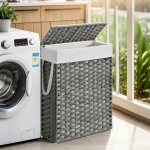 Pesukorv punutud 46 x 20 x 61 cm Hall