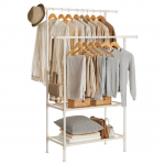Riidestange 117x47x176 cm Valge