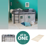 &Uuml;hekohaline narivoodi 90x200 hall