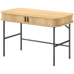 Kirjutuslaud riiuliga 120x60x77 cm Tamm
