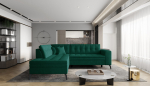 Nurgadiivan Lanvin 260x210x93 cm Tume Roheline