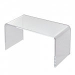 Diivanilaud 81.3x40.1x41.4 cm l&auml;bipaistev akr&uuml;&uuml;l 2 cm plaat