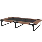 T&otilde;stetud koeravoodi 107x61x20 cm pruun kuni 30 kg