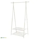 Esikunagi metallist kreemjas valge 87,5 x 155 cm