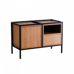 Madal kummut pruun must SKAP 2R1