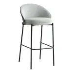 Baaritoolid 2tk Canelas helehall/tumepruun/must