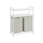 Pesukorv valge 2 x 46 L