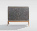 Stilig ustega kummut hall 2 ust 100 x 90 x 40 cm