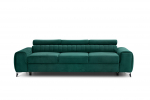 Diivan Laurence 261x105x97 cm Tume Roheline