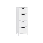 Kitsas vannitoakapp 30 x 82 x 30 cm valge