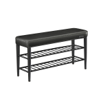 Esikupink riiuliga 30 x 100 x 50 cm must