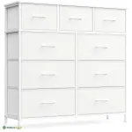 Kummut sahtlitega 30 x 98,8 x 95,2 cm valge