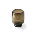 Vaas 15.5x15.5x19.5 cm Pruun Klaas