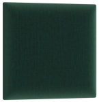 Polsterdatud Seinapaneel Quadratta 30x30 30x35x30 cm Tume Roheline