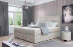 Voodi Meron 180X200 180x115x215 cm Valge