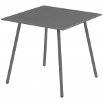 Metallist aialaud 80x80x74 cm Hall