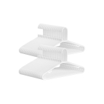 Plastikust riidepuud 30tk valge