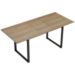 Pikendatav s&ouml;&ouml;gilaud 140 180 cm MDF ja teras
