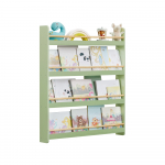 Laste raamaturiiul 12 x 80 x 100 cm roheline MDF