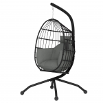 Ripptool kookon 120 &times; 88 &times; 192 cm must 120 kg kandev&otilde;ime