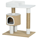 Kassi ronimispuu 70 &times; 49 &times; 79 cm pruun-valge mudel