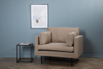 Pehme tugitool Boom 86x84x110 cm Pruun
