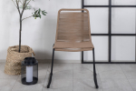 Metallist aiatoolid Lindos 59x57x86 Pruun