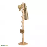 Riidenagi p&otilde;randale 171,8 cm naturaalne puit 40 kg