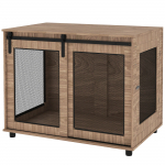 Koera puur 98 x 60 x 78 cm terasv&otilde;re ja lukustatavad uksed