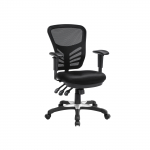 Kontoritool 67x63x96-105.5 cm must