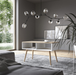 Kohvilaud SANA 90x55x50 cm Valge