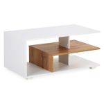 Kohvilaud 90x50 cm Valge