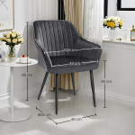 S&ouml;&ouml;gitool samet 60 x 63 x 85 cm