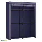 Riidest riidekapp 43 x 140 x 174 cm hall riiulitega