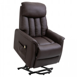 Recliner tugitool 80 x 94 x 104 cm pruun elektriline