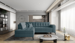 Nurgadiivan Lanvin 260x210x93 cm Sinine
