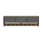 Riidenagi seinale 100 cm MDF ja metall 22 kg