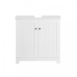 Valamukapp vannituppa 60x30 cm valge 2 uksega MDF
