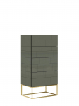 Rose Hill kummut 117 cm 4 sahtlit k&otilde;rgl&auml;ikega MDF