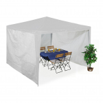 Paviljoni k&uuml;lgseinad 200 x 300 cm valge 3 tk PE/PVC