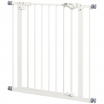 Turvav&auml;rav koertele 68 80 cm valge metallraam