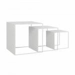 V&auml;ikesed diivanilauad 35x45x55cm valge