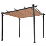 Pergola Paviljon 3x4 m Hall ja Pruun