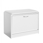 Esikupink panipaigaga 60cm valge