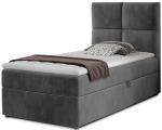 Voodi Rivia 90x200 90x108x209 cm Tume Hall