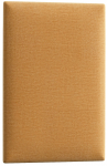Polsterdatud Seinapaneel Quadratta 60x40 60x40 cm Kollane