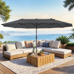 Suur p&auml;ikesevari 460 x 270 cm Savihall