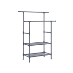 Riidestange metallist 114 x 45 x 171 cm hall